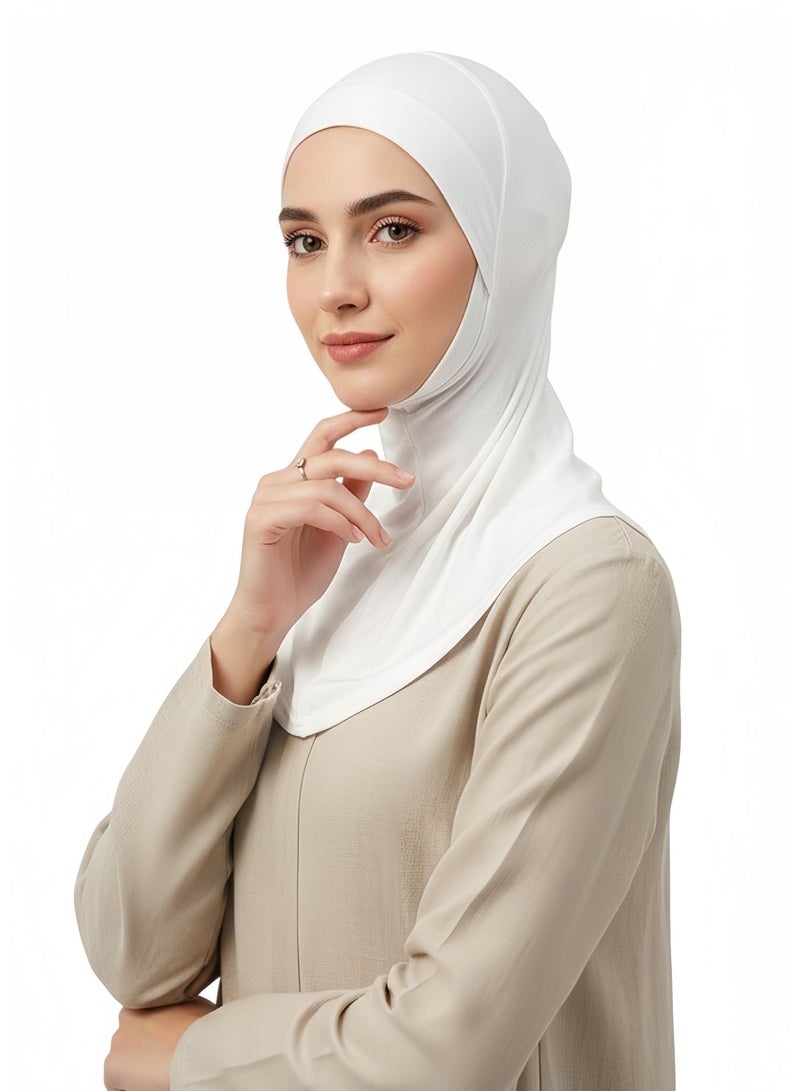 مودل حجاب غطاء مسلم امتداد غطاء الرأس وشاح مجموعة كاملة - Image 2